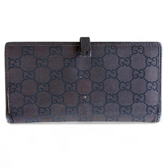 Authentic Vintage Gucci GG Monogram Bifold Wallet - Picture 2 of 7